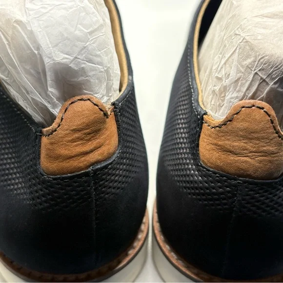 Men's Aldo Blue Oxford Shoes - Picture 5 of 6